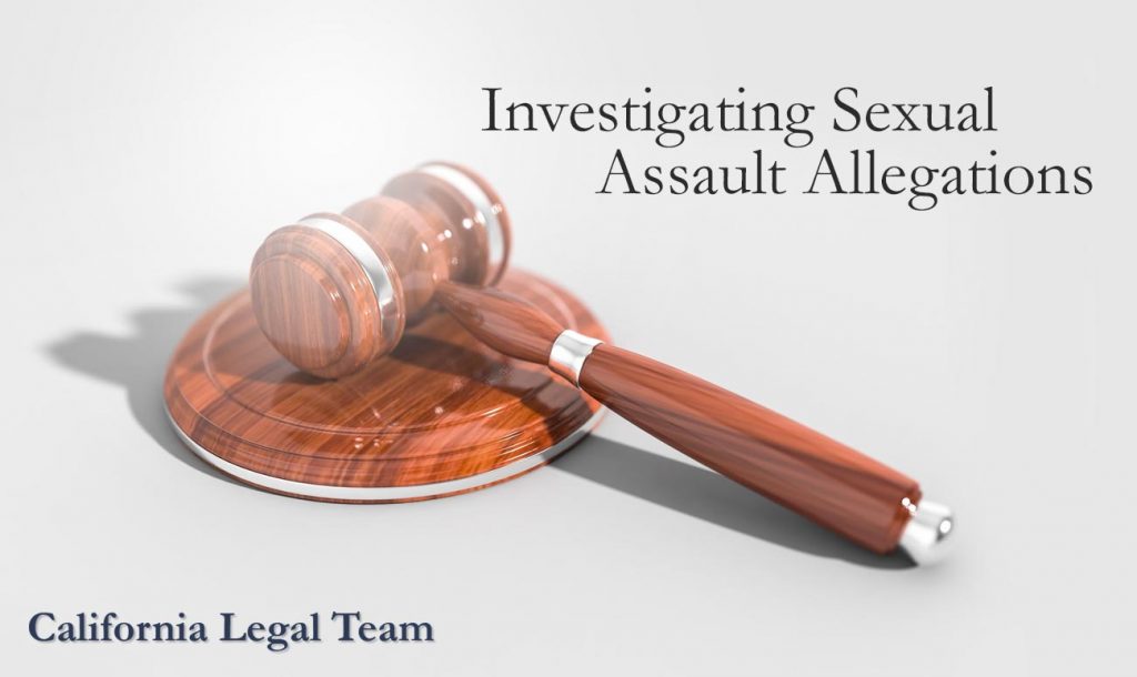 How Sexual Assault Allegations Are Investigated 7298